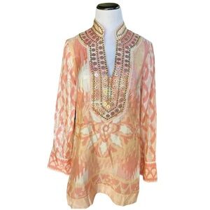 Tory Burch Silk Tunic sz 6